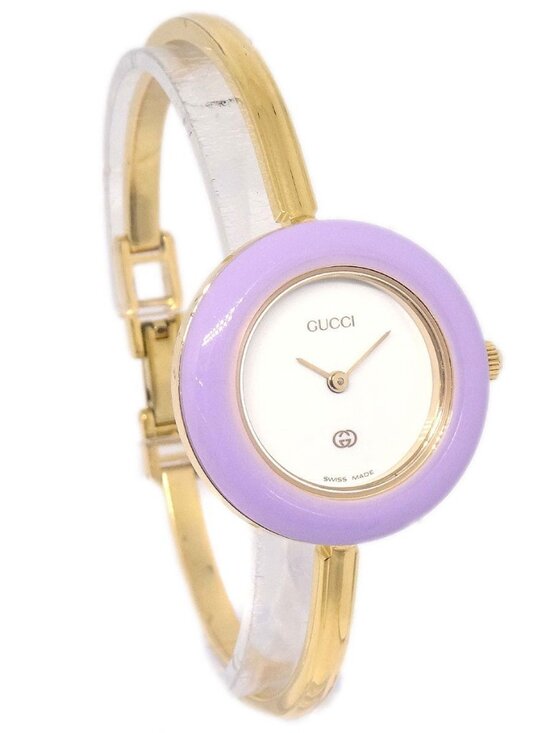 Gucci 11/12 Change Bezel Chameleon Quartz Watch SS 155861 main image 15